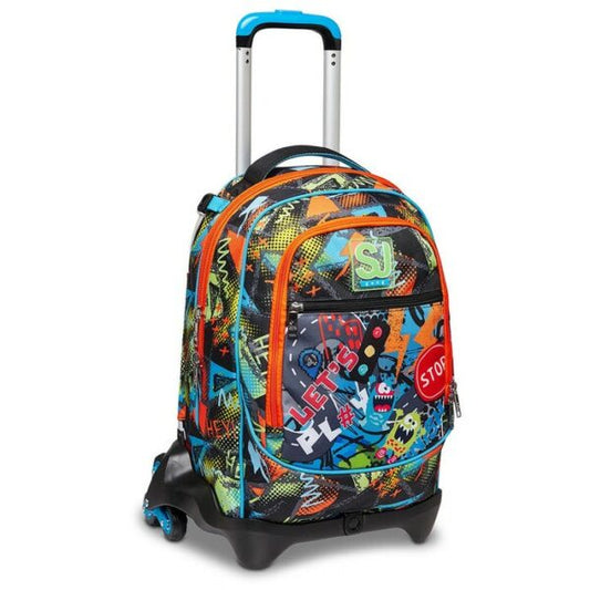 Zaino Trolley Sganciabile 3 Ruote -Sj Gang Rushpack
