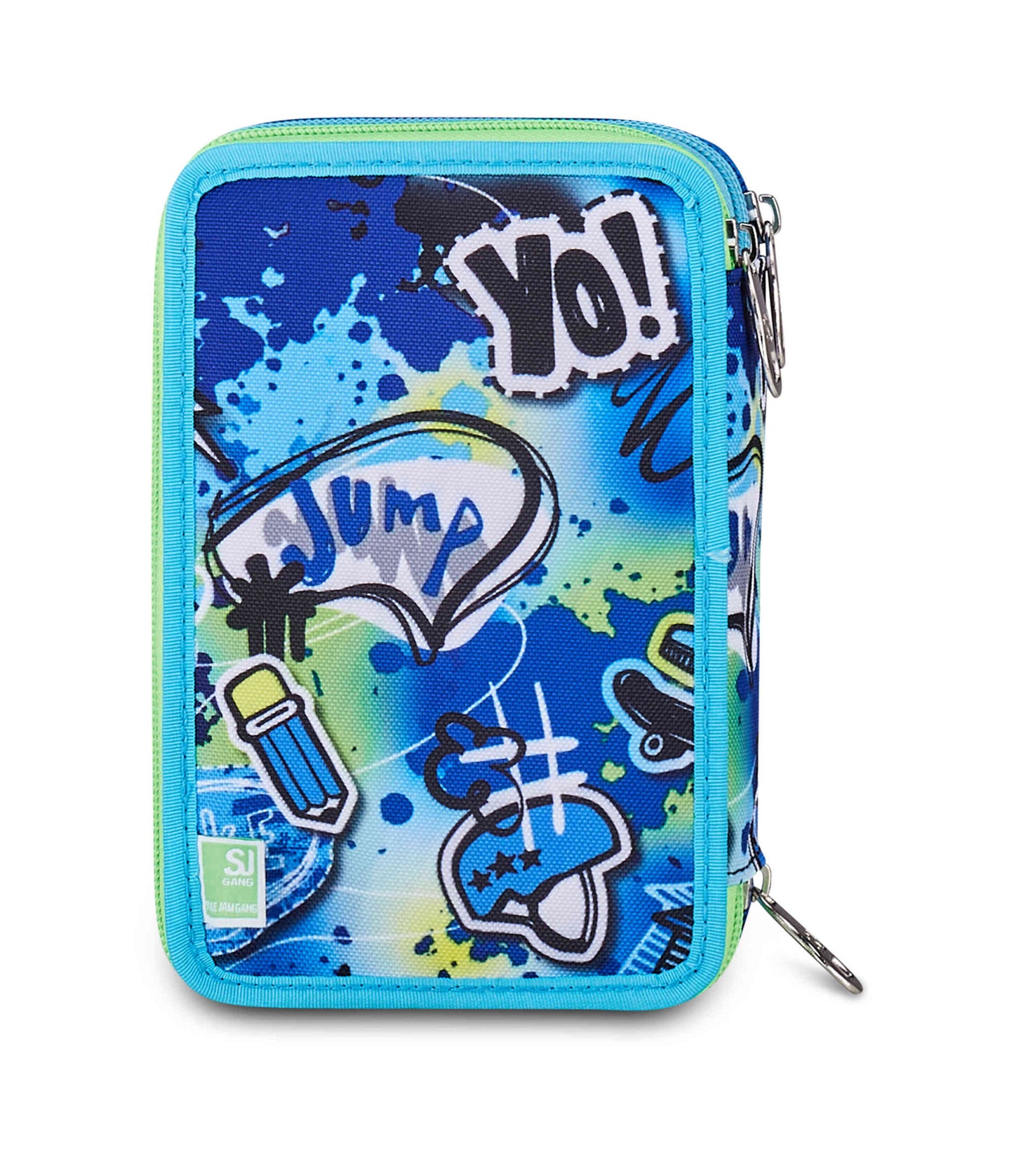 Astuccio 3 Zip blu - Seven J Ever