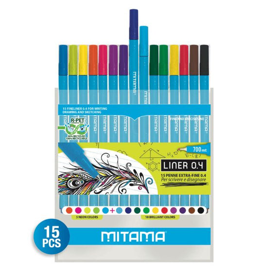 Pennarelli tratto fine - Mitama