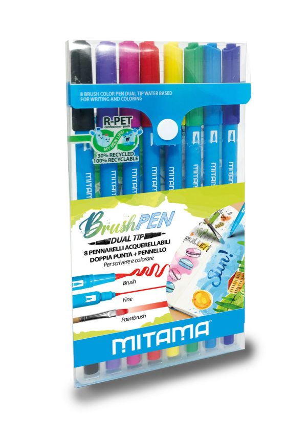 Brush Pen dual tip - Mitama