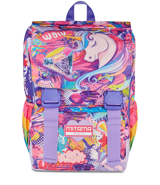 Zaino Mitama Unicorno 4zip