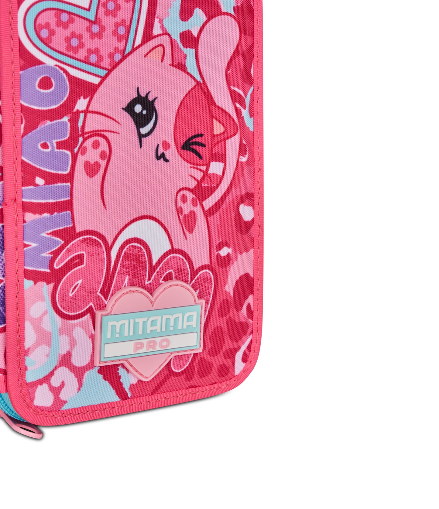 Astuccio 3 Zip Gatto - Mitama