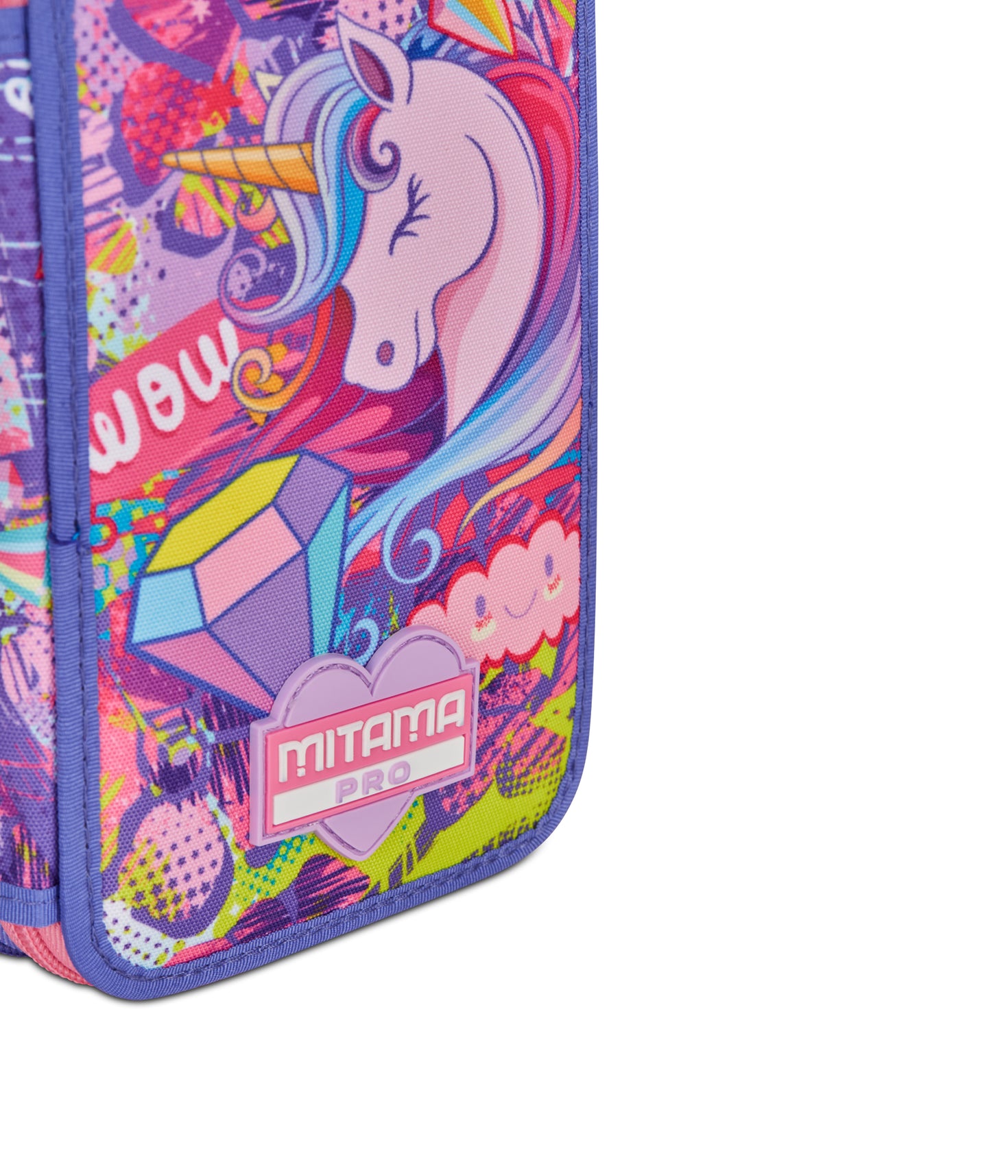 Astuccio 3 Zip Unicorno - Mitama