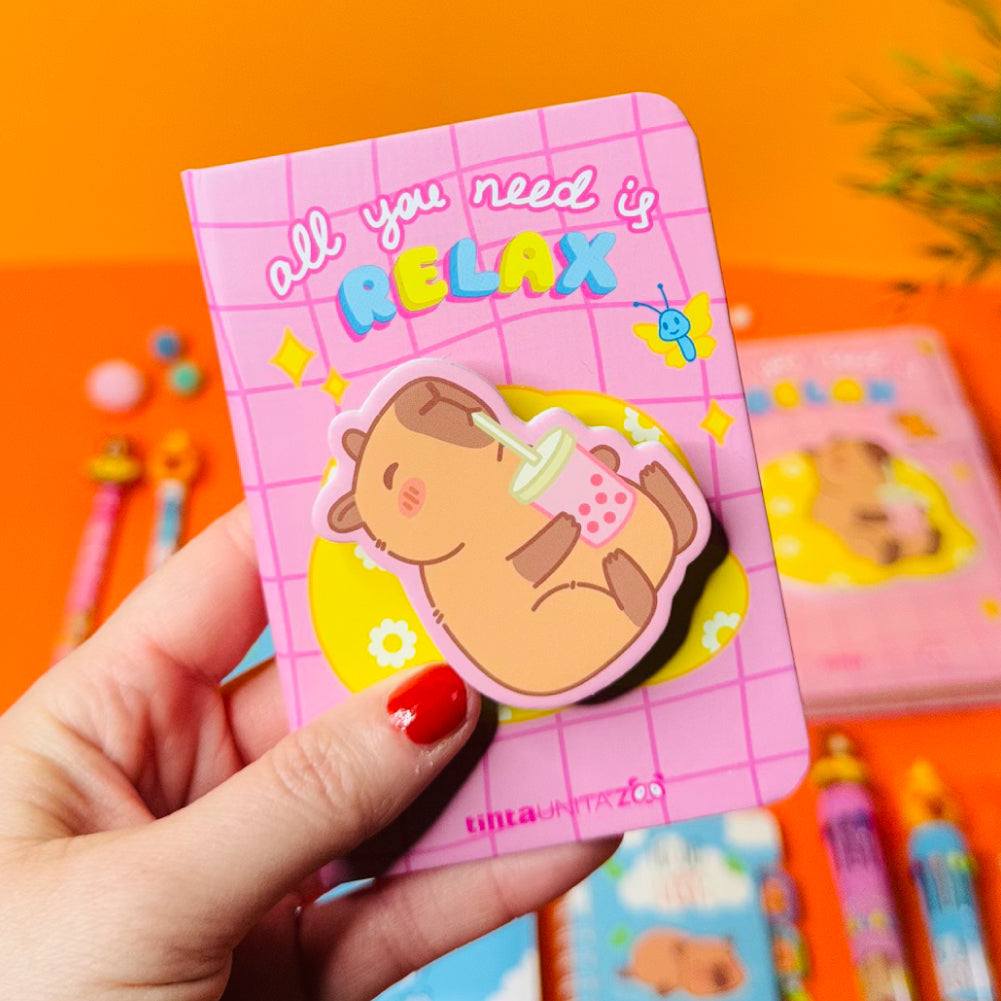 MINI BLOCCHETTO SPINNER Capibara - tintaUNITA