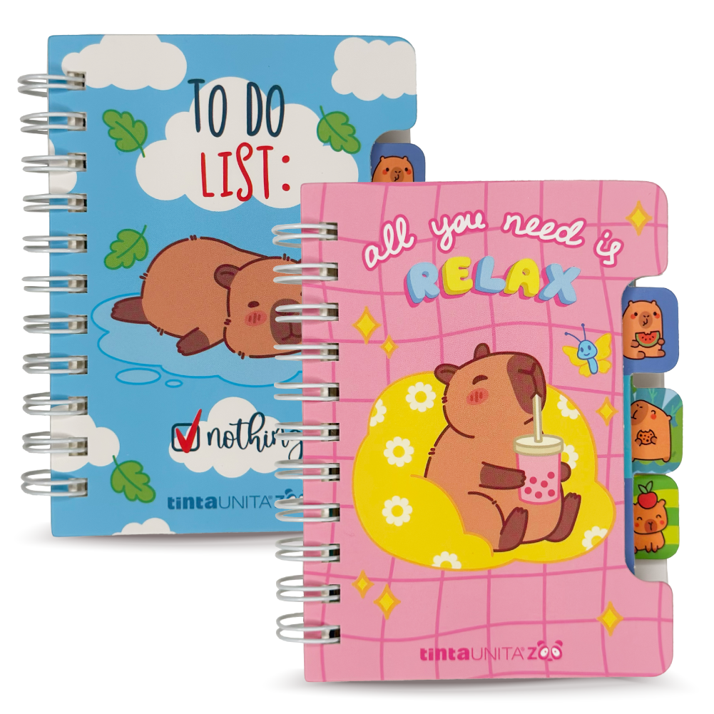 MINI BLOCCHETTO Capibara - tintaUNITA