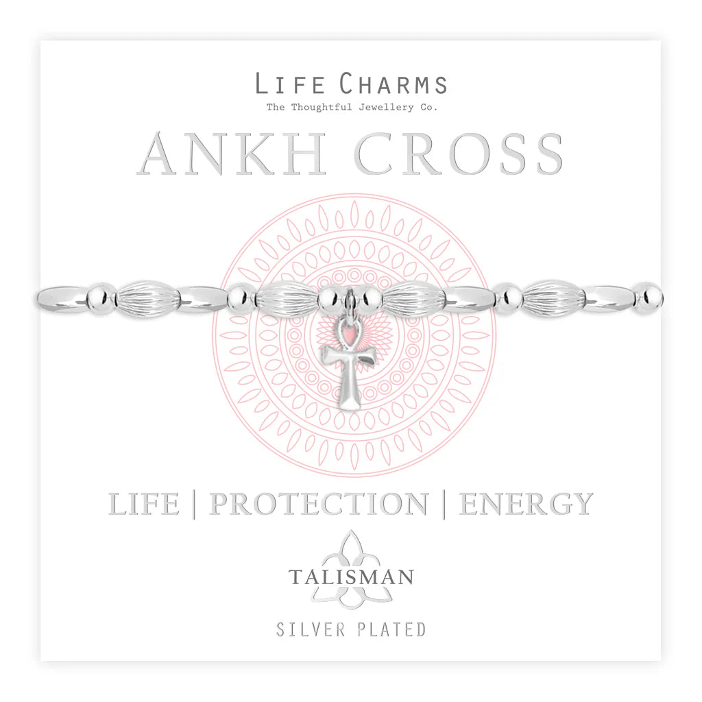 Braccialetto con Talismano Ankh Cross