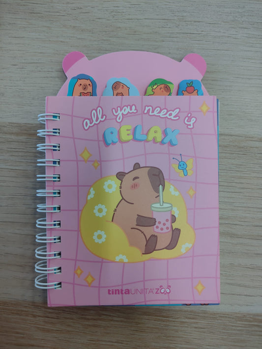 MINI BLOCCHETTO Capibara - tintaUNITA