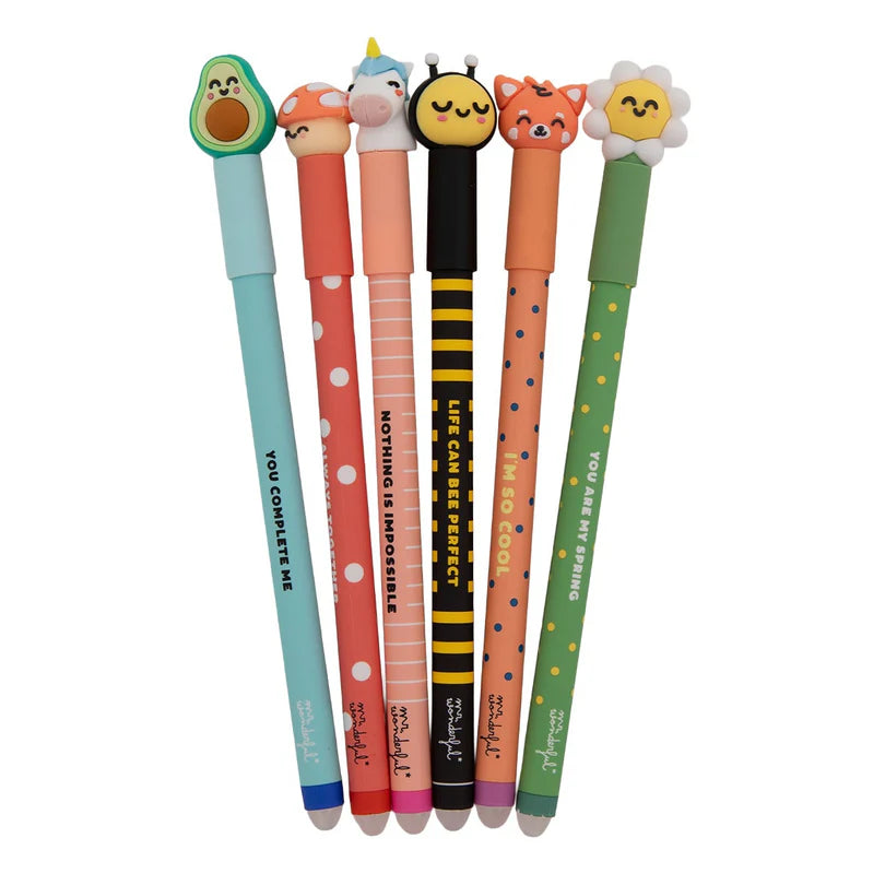 SET DI 6 PENNE BO-BO - Mr.Wonderful