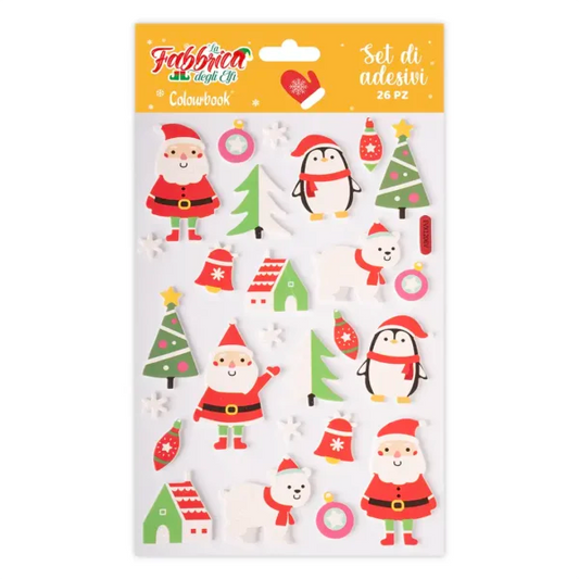 SET STICKERS NATALIZI - Colourbook