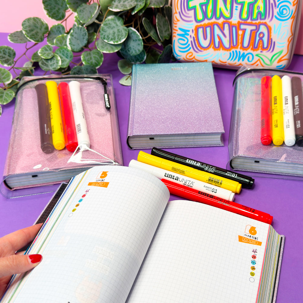 Diario Scuola con Markers - tintaUNITA