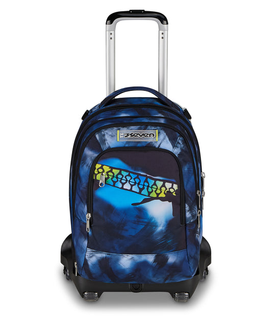 TROLLEY JACK Seven® 8 RUOTE DETACH - BLU FUSION