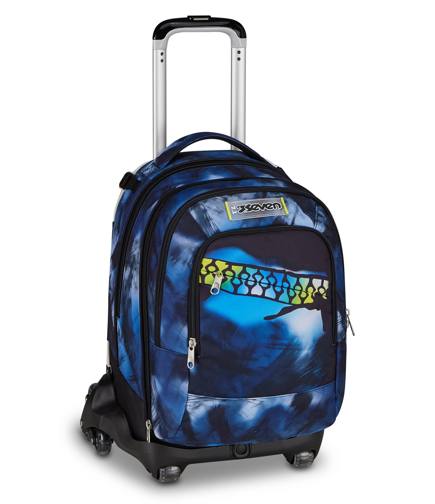TROLLEY JACK Seven® 8 RUOTE DETACH - BLU FUSION