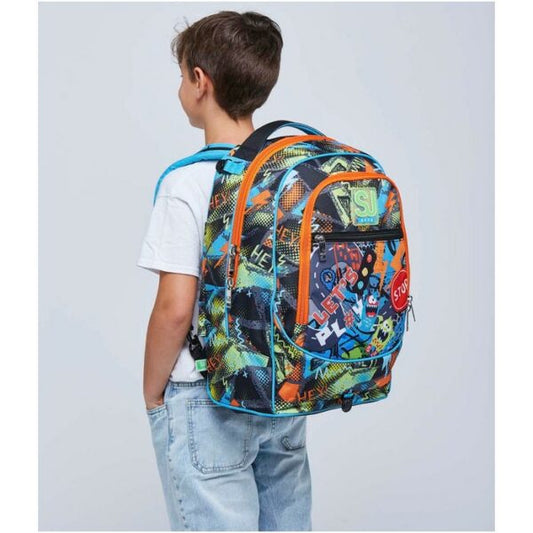 Zaino Trolley Sganciabile 3 Ruote -Sj Gang Rushpack