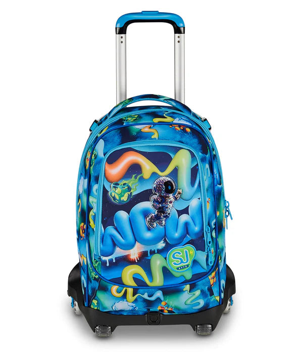 TROLLEY 8 RUOTE SPACE BOY - Seven Junior