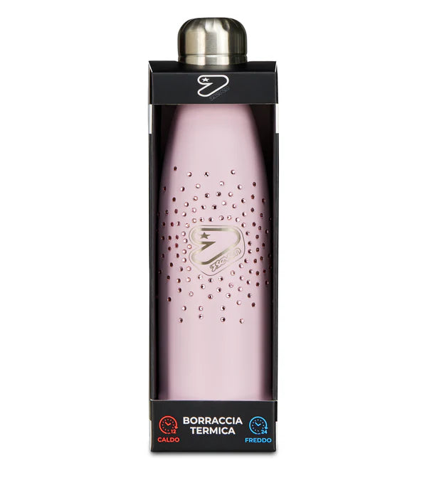 Borraccia Termica Seven ROSA con perline