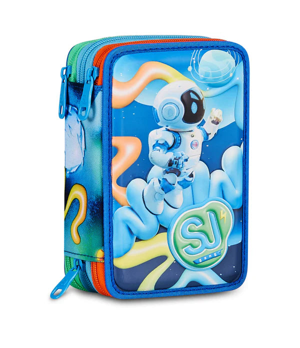 ASTUCCIO 3 ZIP SPACE - Seven Junior