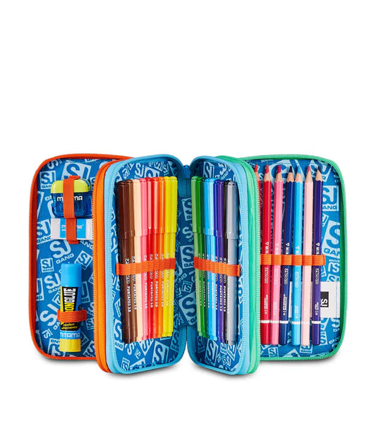ASTUCCIO 3 ZIP SPACE - Seven Junior