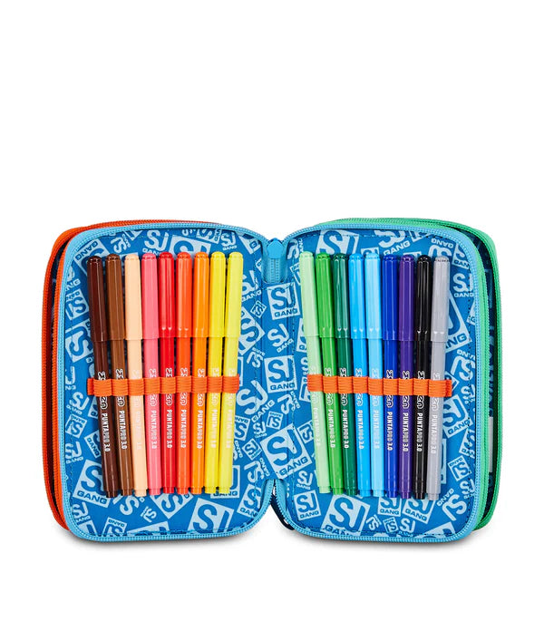 ASTUCCIO 3 ZIP SPACE - Seven Junior