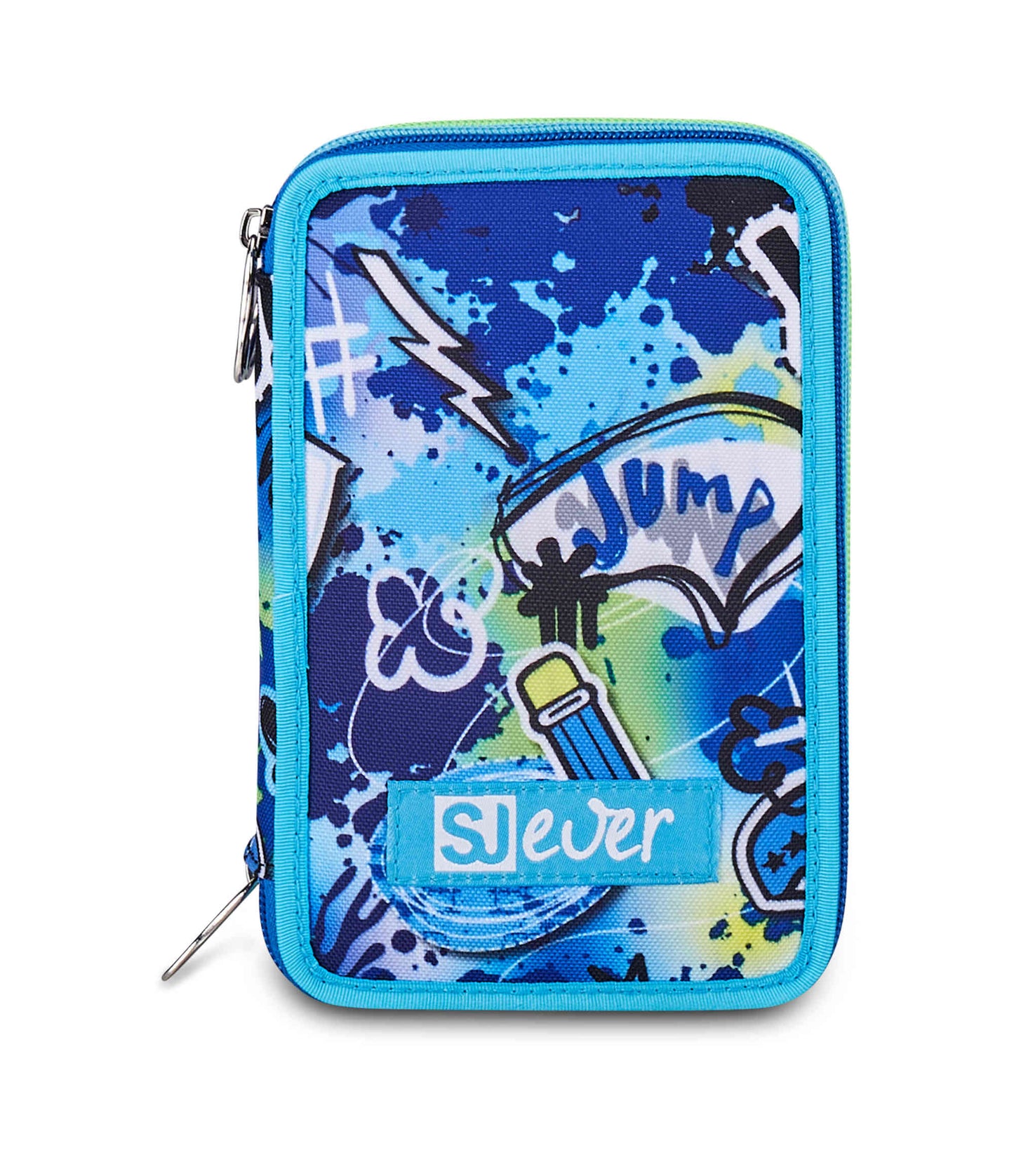 Astuccio 3 Zip blu - Seven J Ever