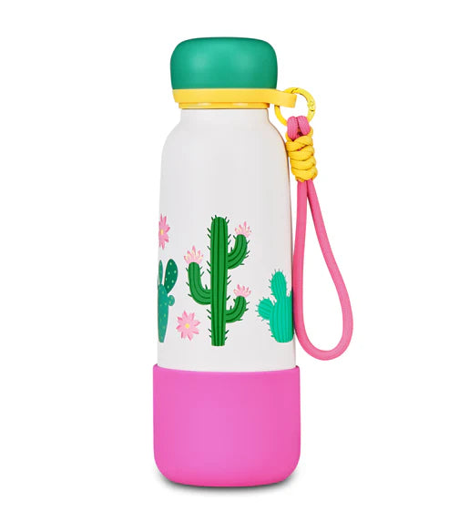 Borraccia Termica con Cactus e laccetto