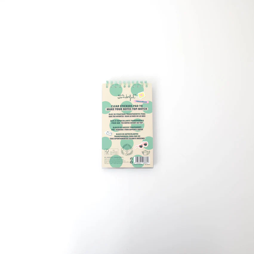 Blocco adesivo trasparente - Adesivi e divertimento - Mr.Wonderful