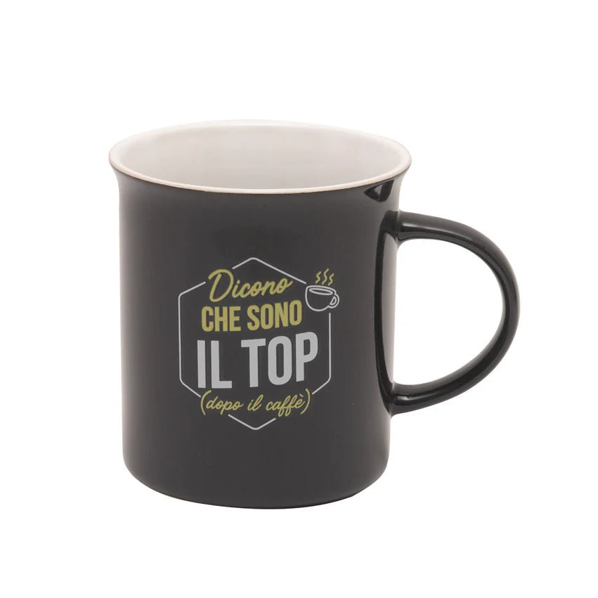 Tazza ' dicono che sono il top dopo il caffè' - Mr.Wonderful