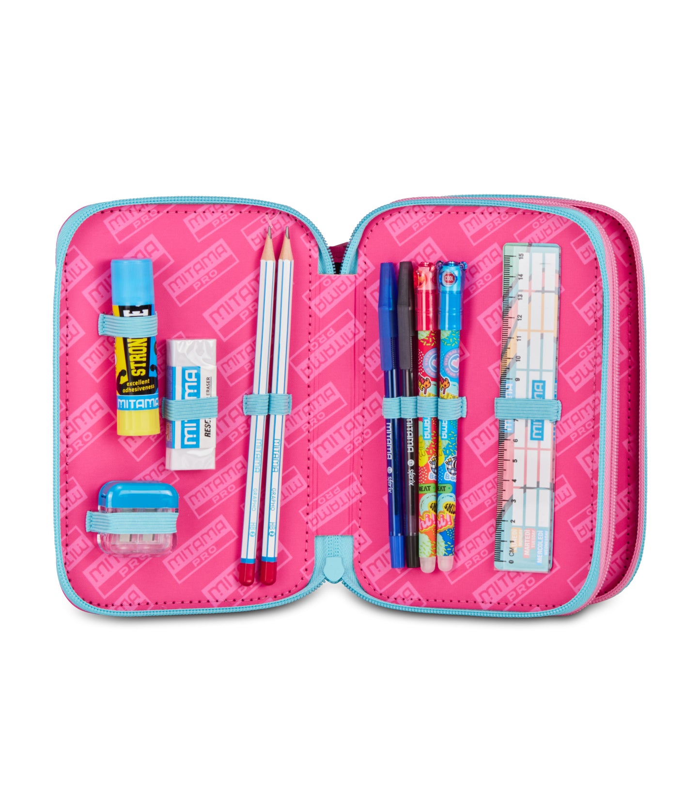Astuccio 3 Zip Gatto - Mitama
