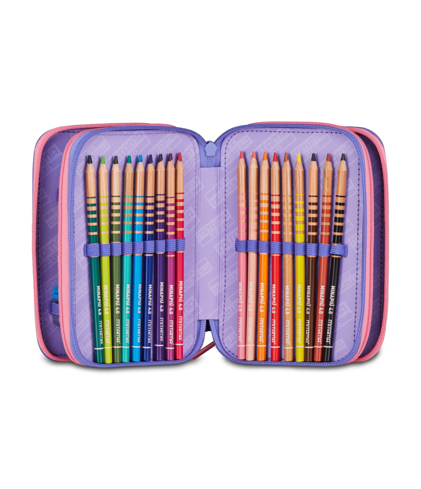 Astuccio 3 Zip Unicorno - Mitama