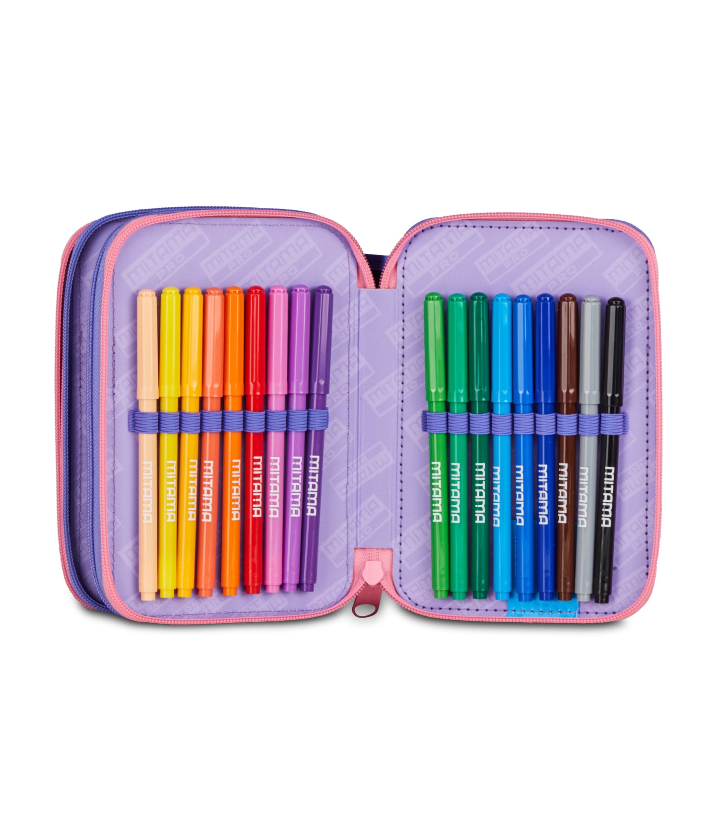 Astuccio 3 Zip Unicorno - Mitama