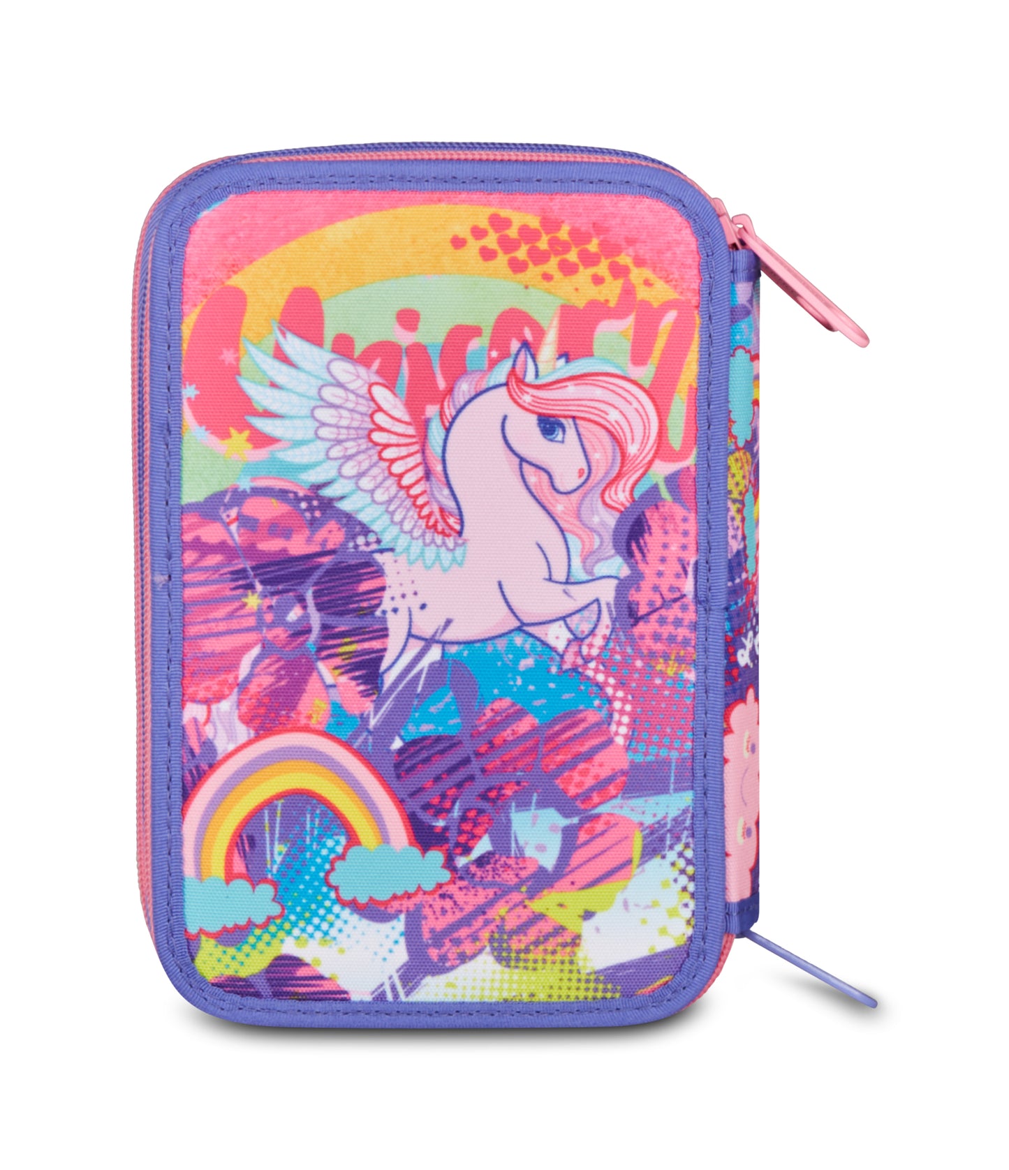 Astuccio 3 Zip Unicorno - Mitama