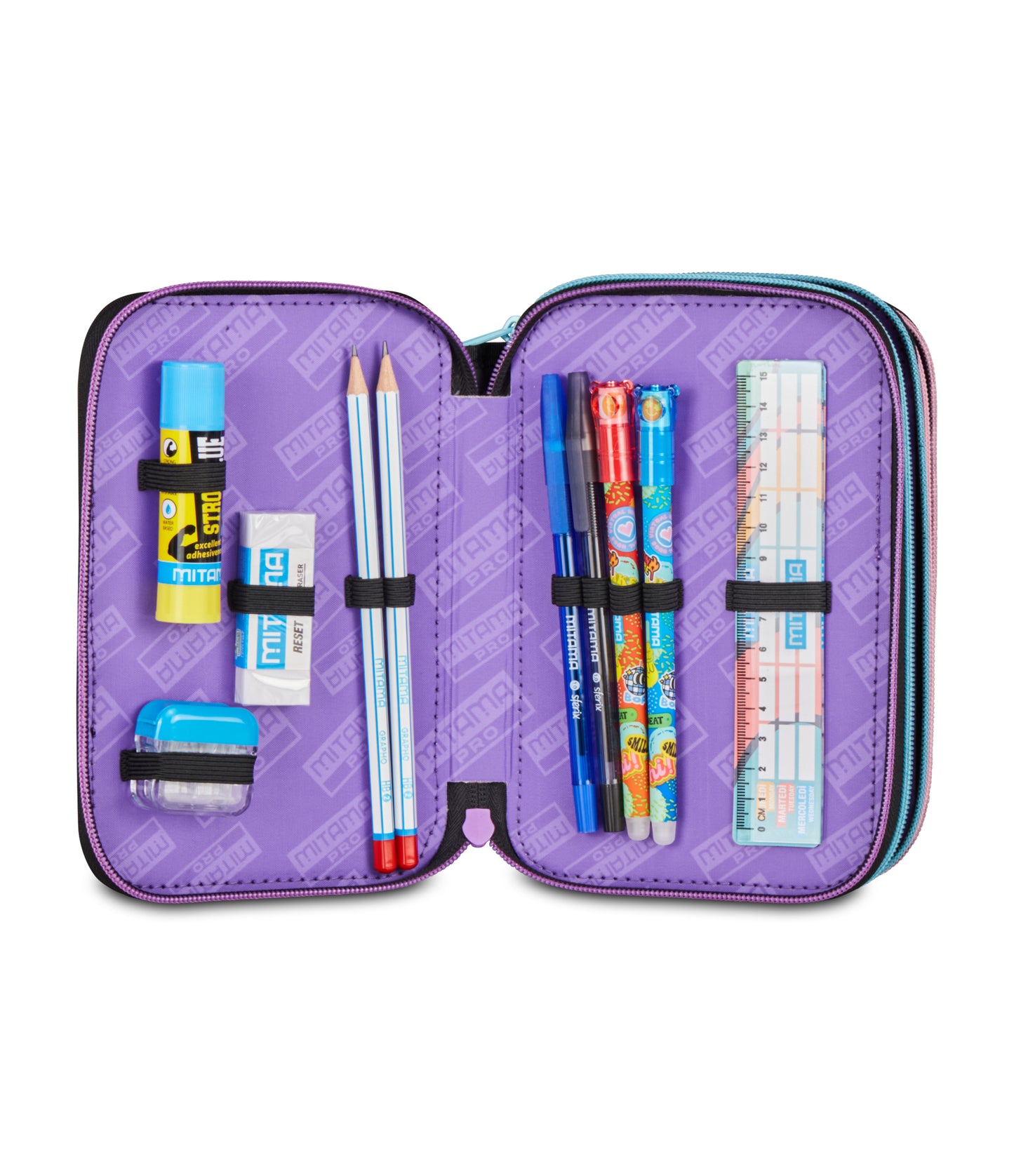 Astuccio 3 Zip Girl - Mitama