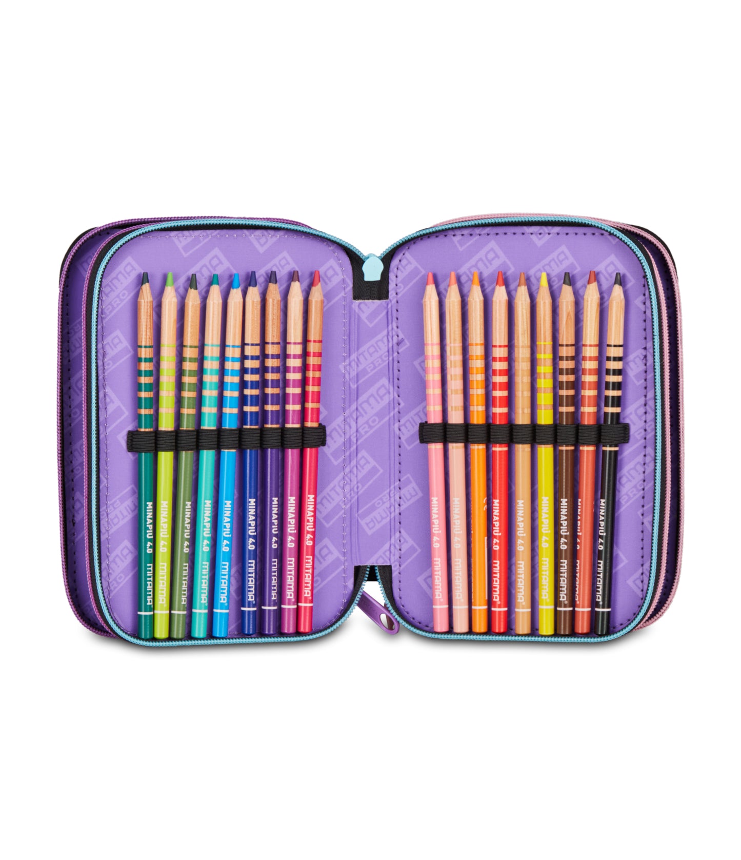 Astuccio 3 Zip Girl - Mitama