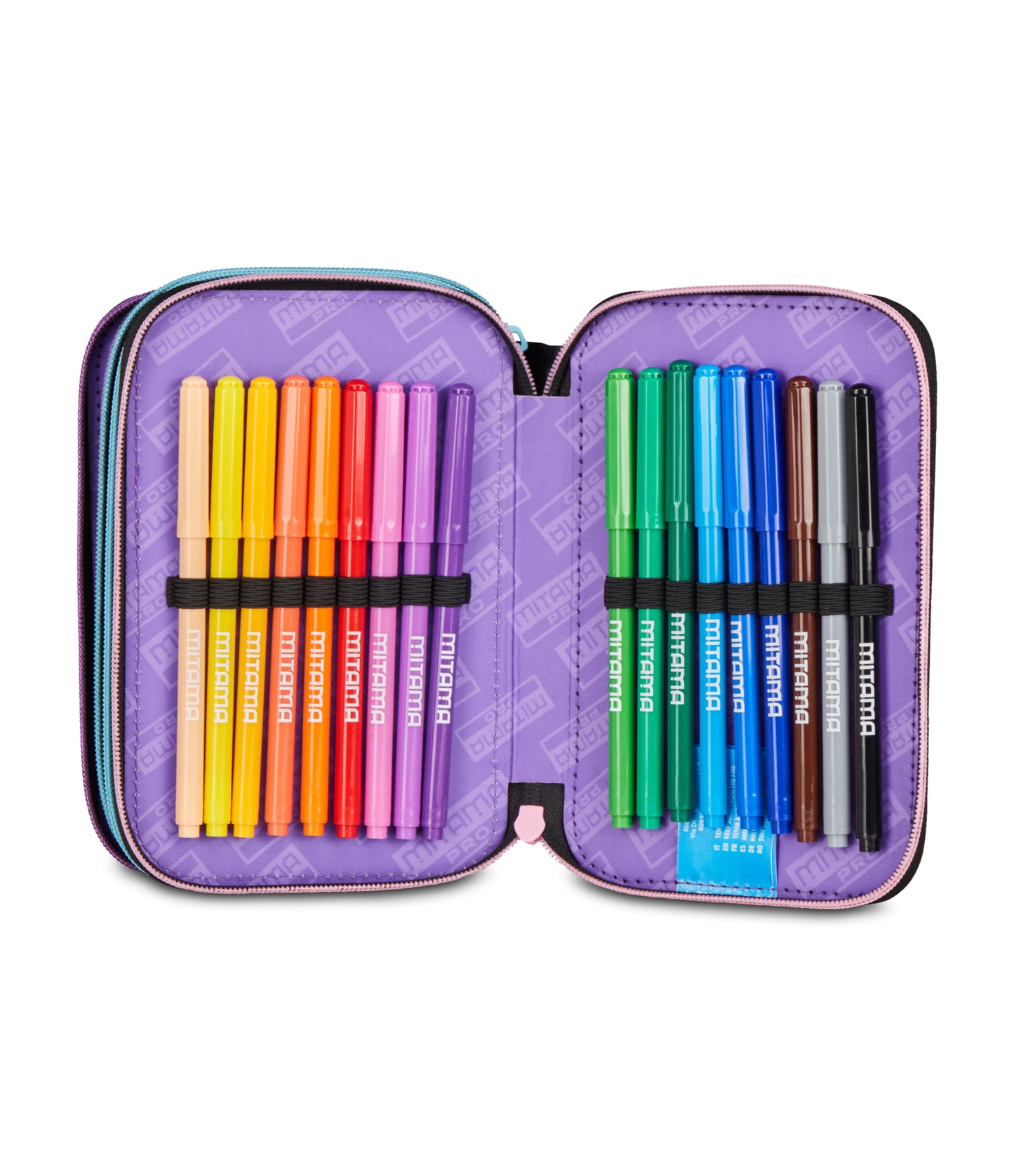 Astuccio 3 Zip Girl - Mitama