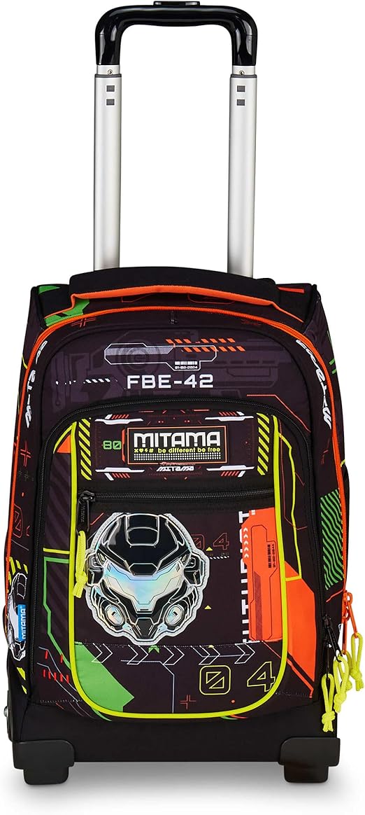 Trolley Scuola FLUO BATTLE - MITAMA