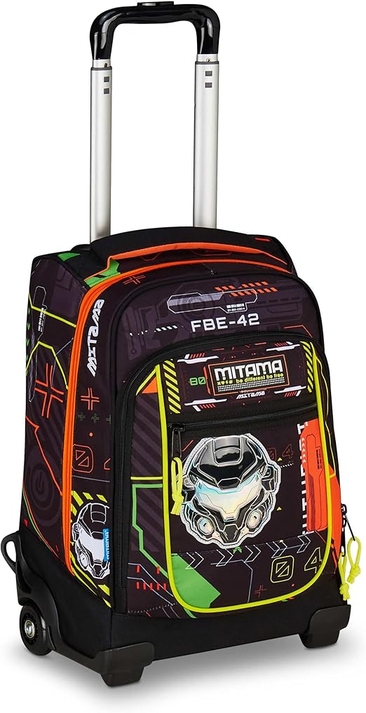 Trolley Scuola FLUO BATTLE - MITAMA