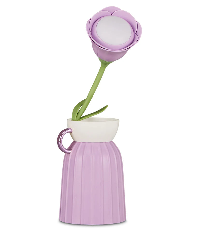 Lampada con Fiore in Vaso