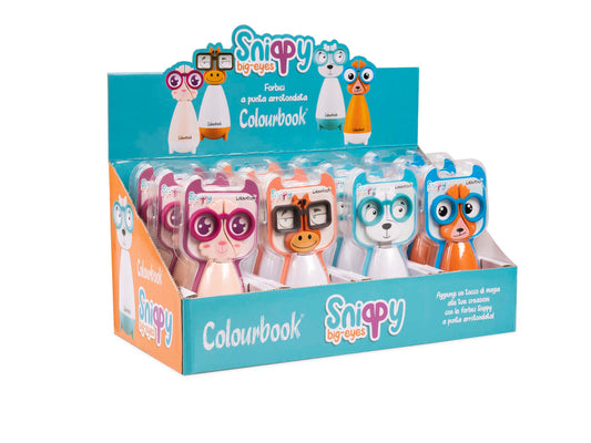 Forbici punta arrotondata - Colourbook