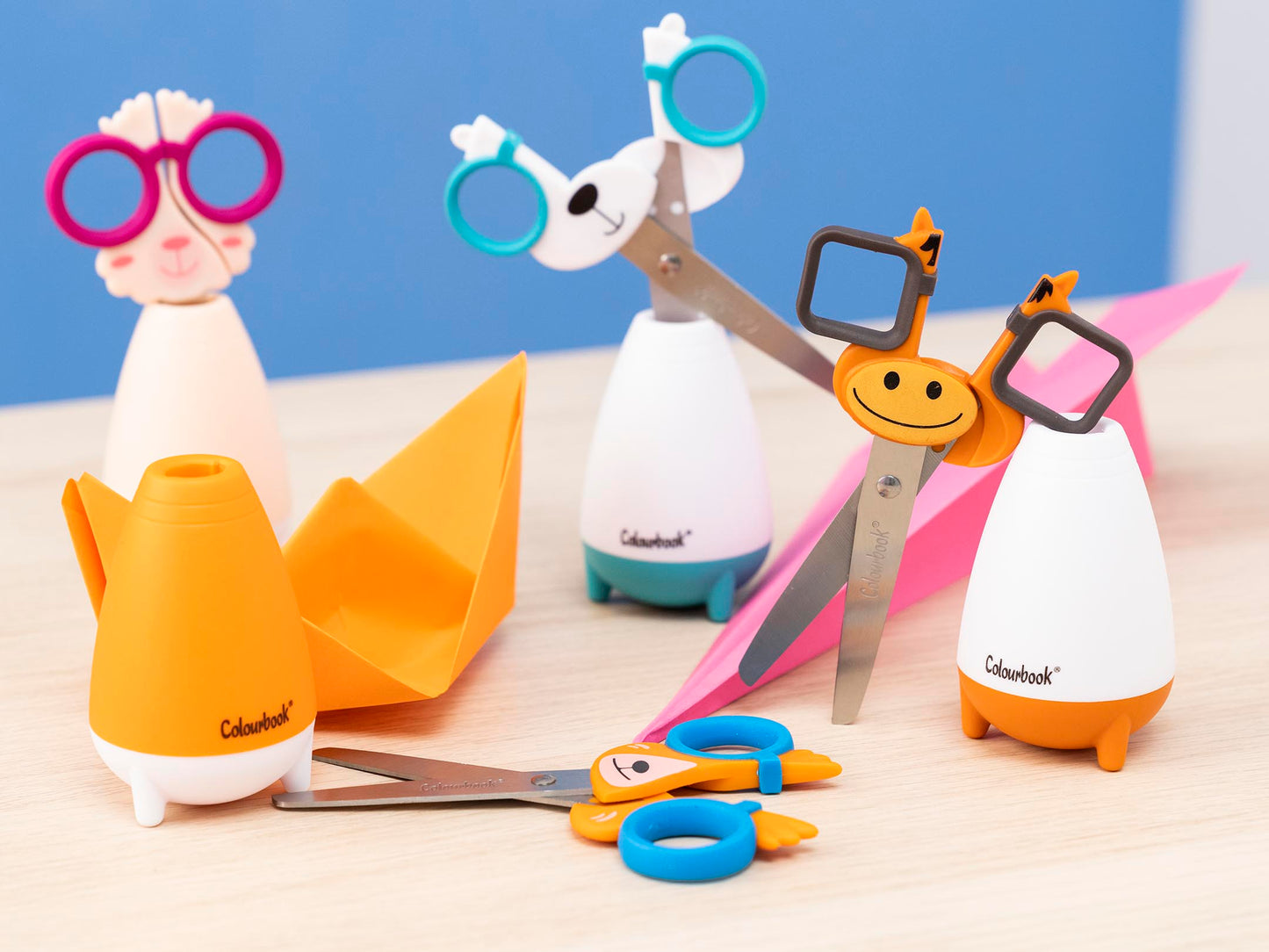 Forbici punta arrotondata - Colourbook