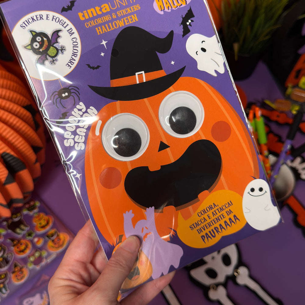 Mini album da colorare con stickers - tintaunita