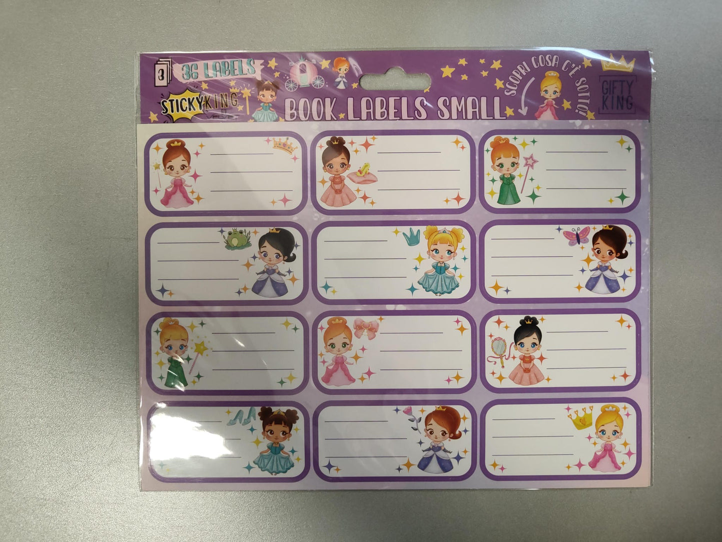 Etichette per Libri e Quaderni