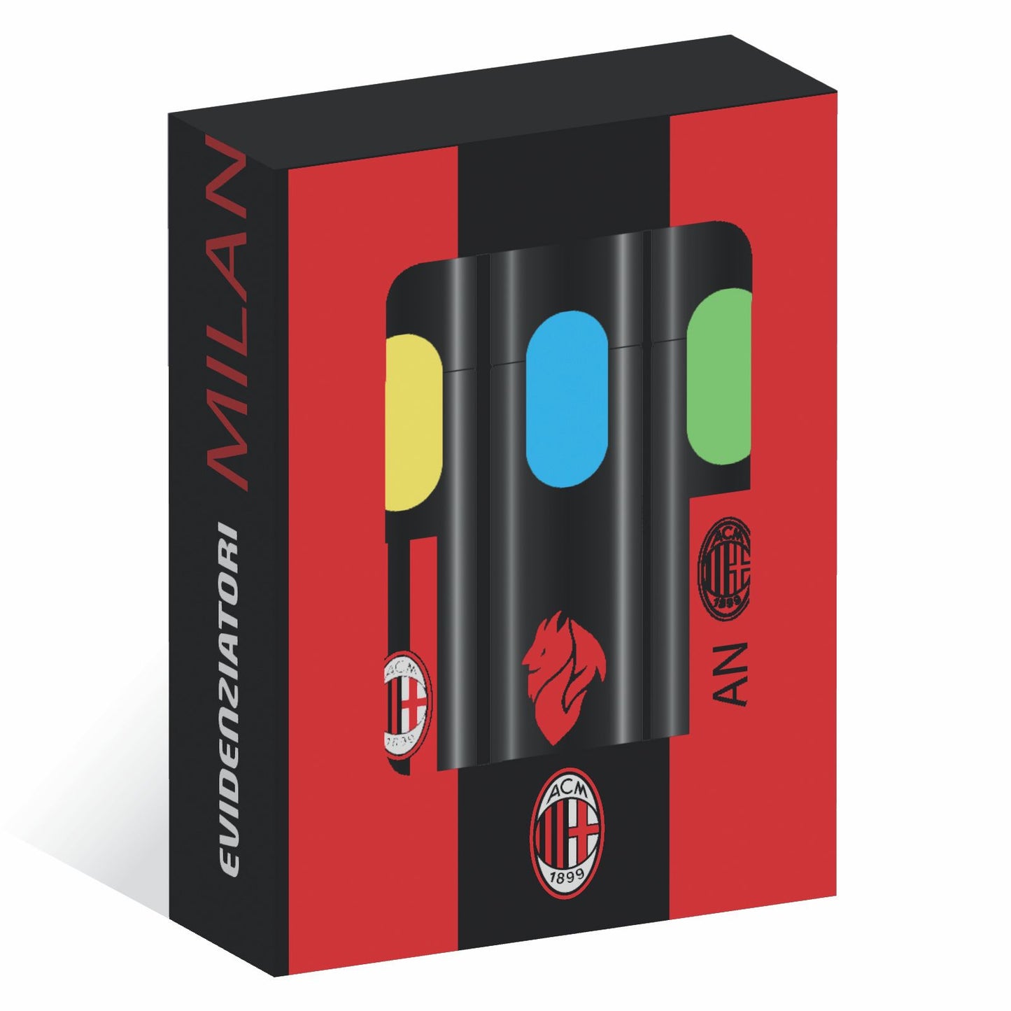 Set 3 evidenziatori Squadre di Calcio - Seven