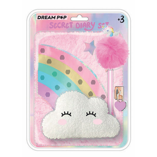 Diario Segreto con copertina Peluche con penna PonPon