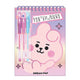 Set Cancelleria penne gel con notebook - Tricoastal