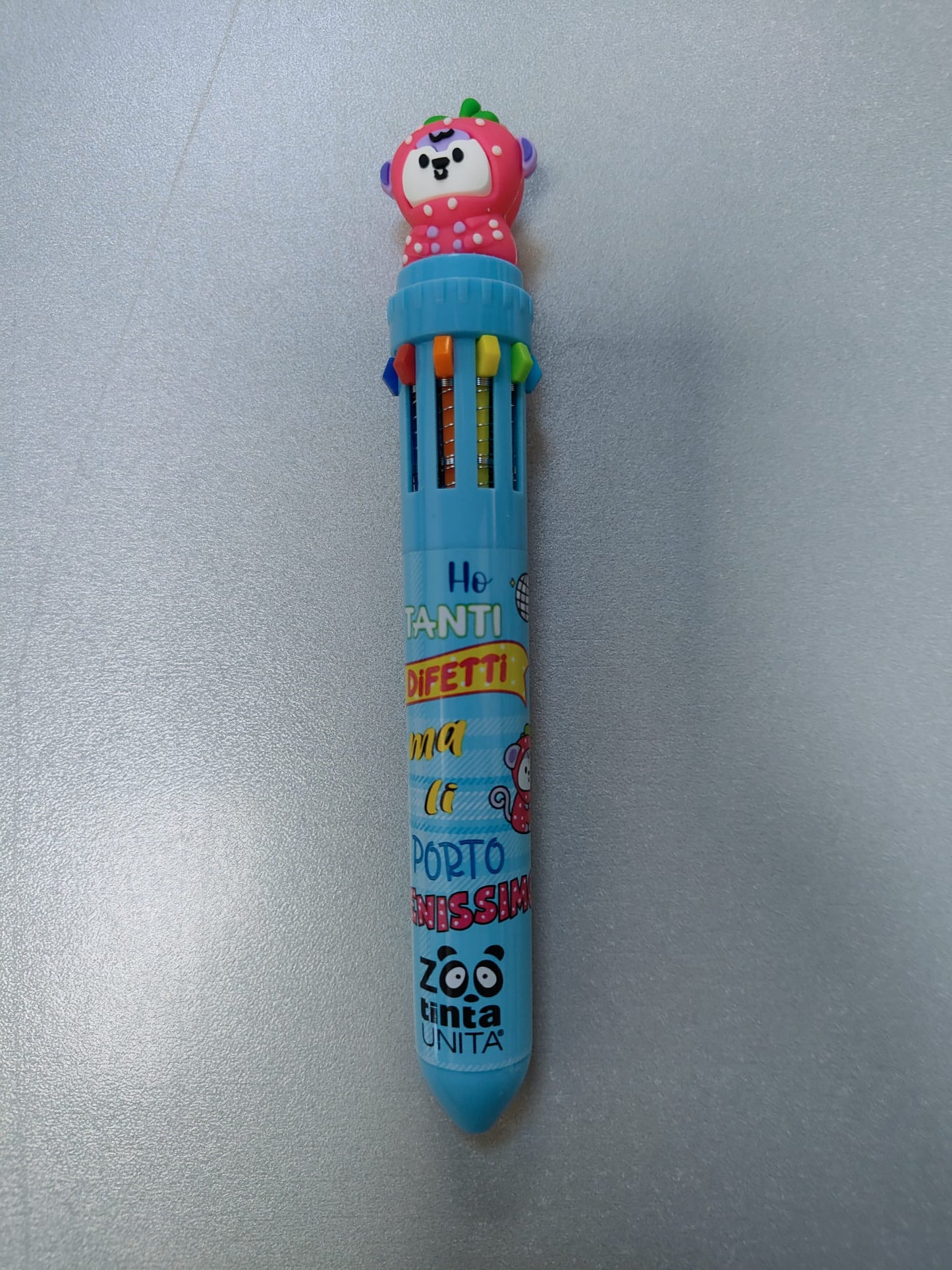 Penna 10 Colori - tintaUNITA ZOO