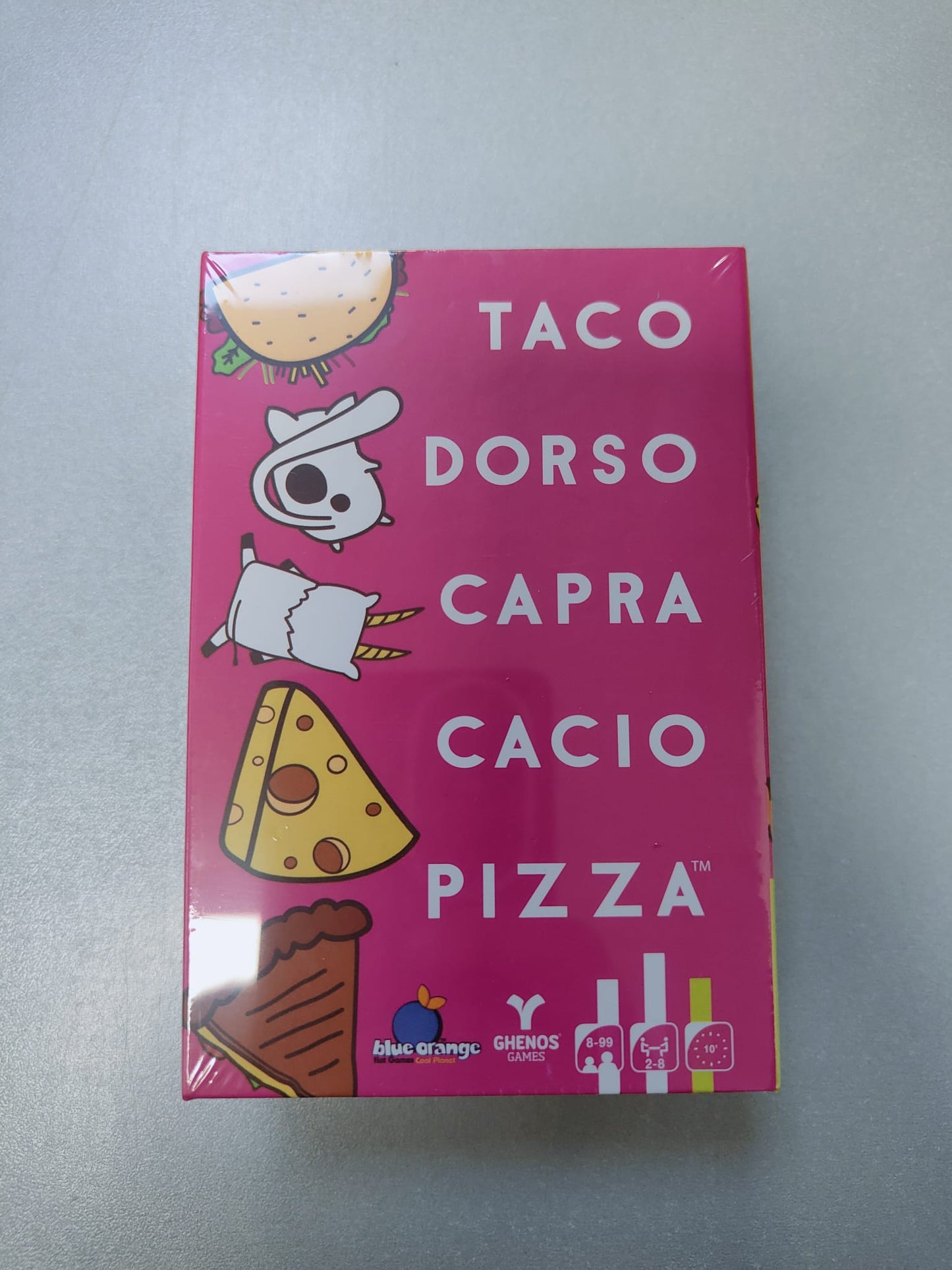 TACO GATTO CAPRA CACIO PIZZA
