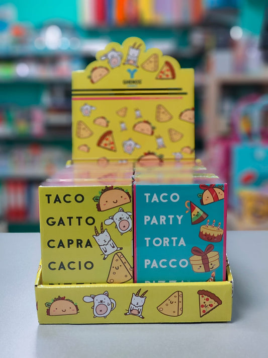 TACO GATTO CAPRA CACIO PIZZA