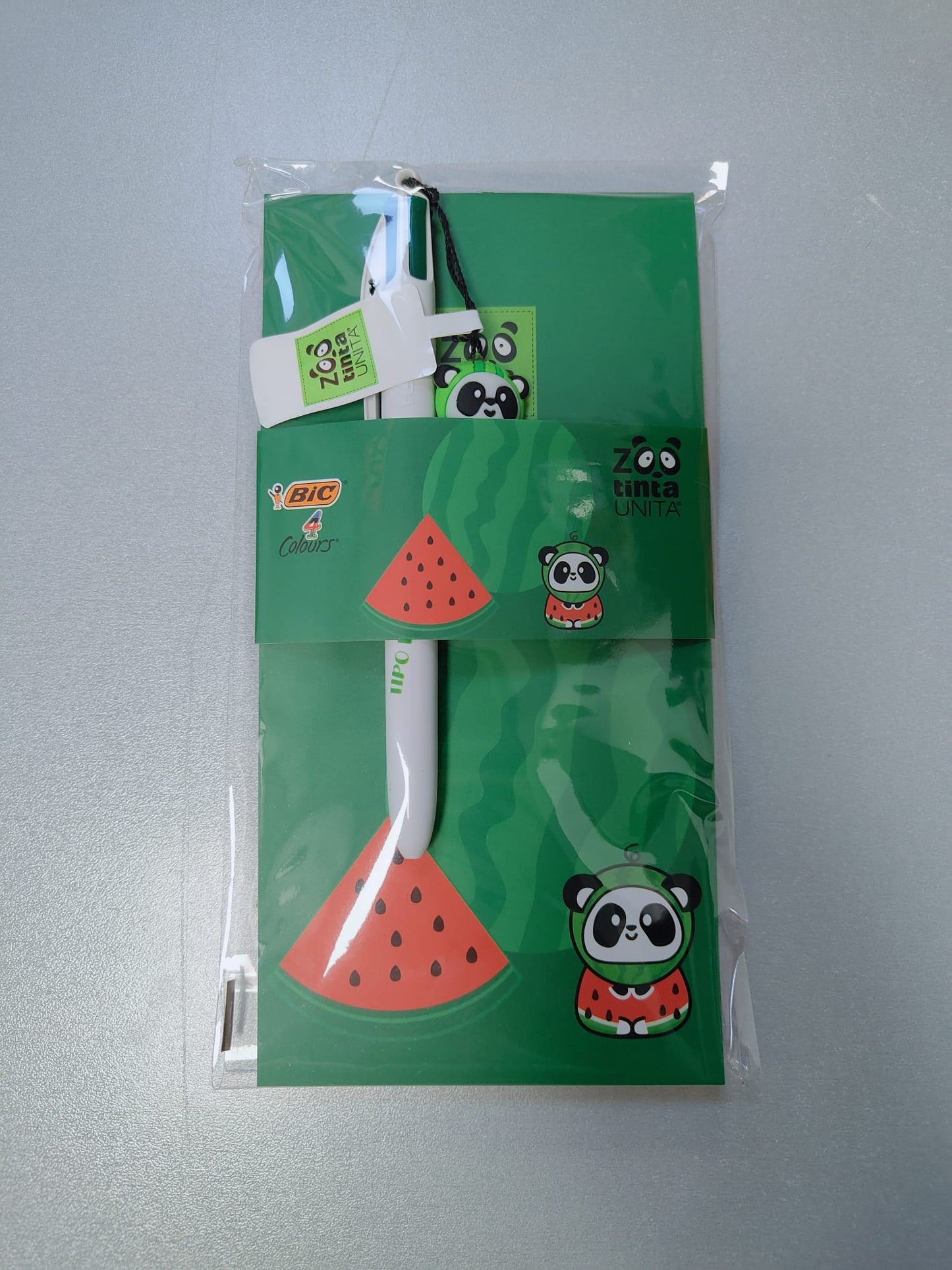 Blocchetto con Biro BIC - tintaUNITA ZOO