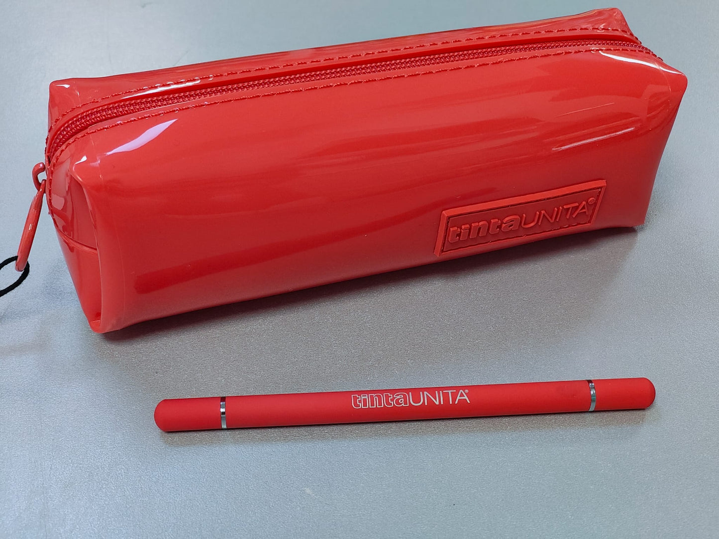 Astuccio Bauletto in PVC con 'TU TIPS' - tintaUNITA