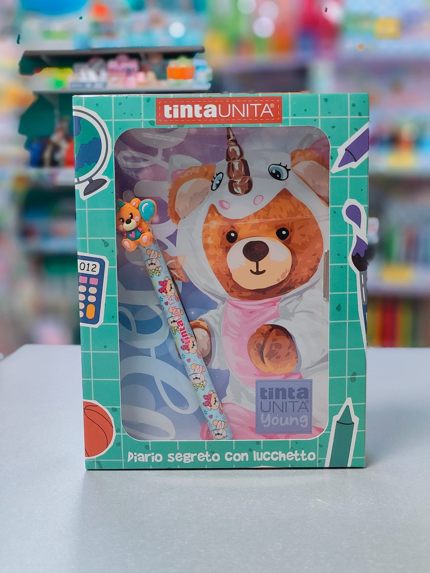 Diario Segreto con lucchetto "backtoschool" tintaUNITA