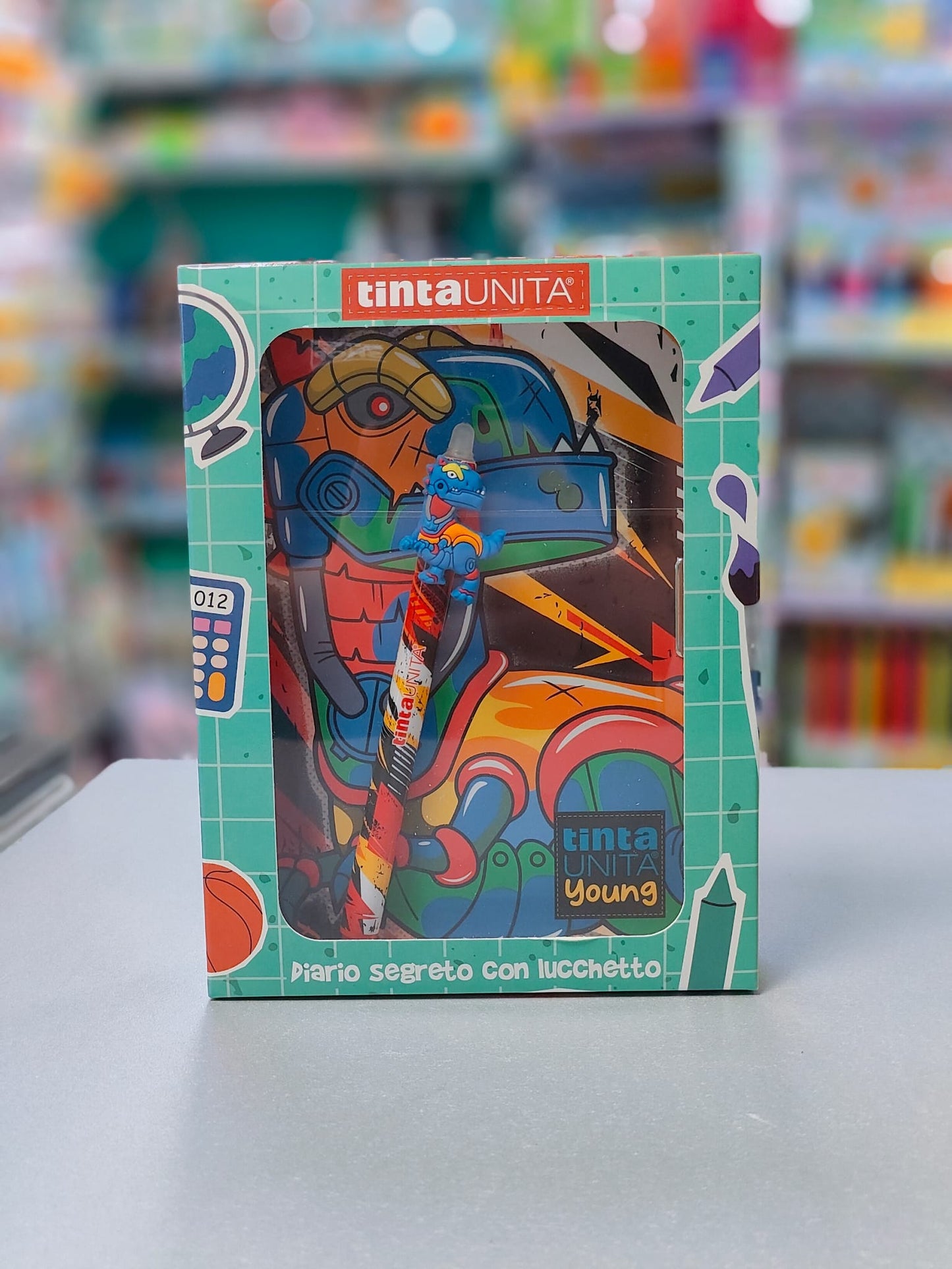 Diario Segreto con lucchetto "backtoschool" tintaUNITA